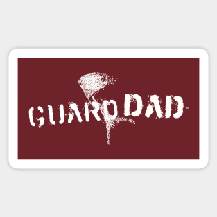 Guard Dad, 2-sided Color Guard variant Sticker